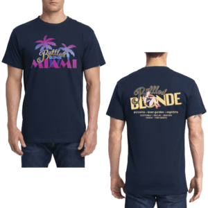 Bottled Miami Navy