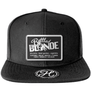 Black Hat with White Writing